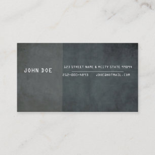 Corporate / Private Business / Self Employed Card