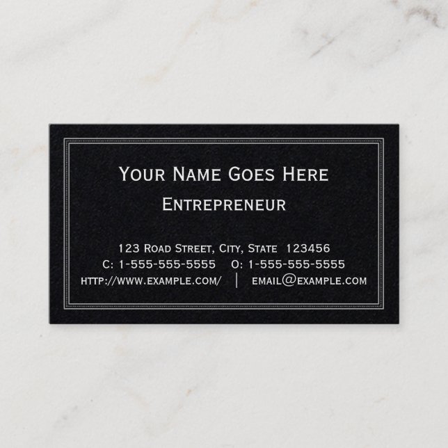 Corporate Professional Business Card (Front)