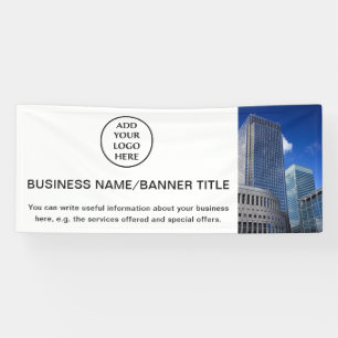 Corporate Professional Business Company Logo Photo Banner