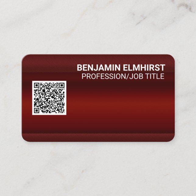 Corporate Professional Credit Card Style Modern (Front)