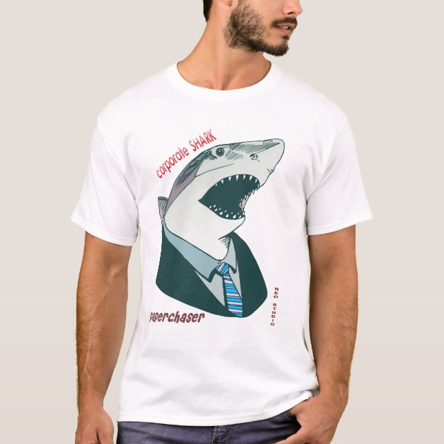 corporate shark T-Shirt (Front)