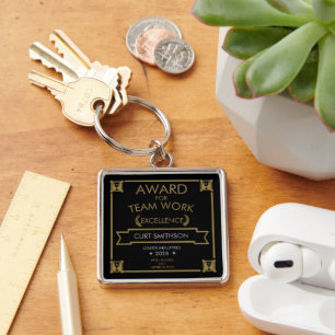 Corporate Staff Award Key Ring