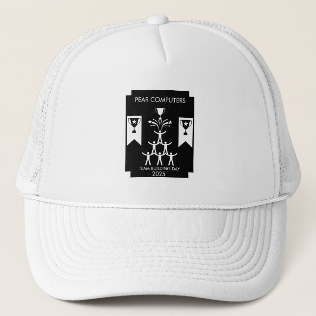 Corporate Staff Team Building Event Trucker Hat (Front)