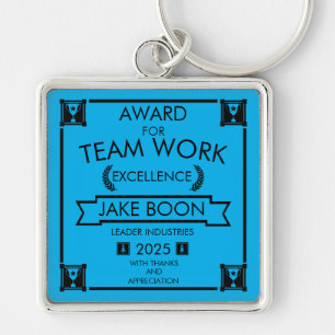 Corporate Staff Team Work Award Key Ring