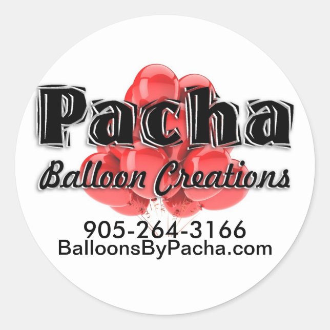 Corporate Stickers Round (Front)