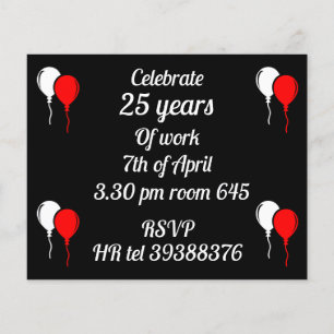 Corporate Surprise Retirement Party Flyer