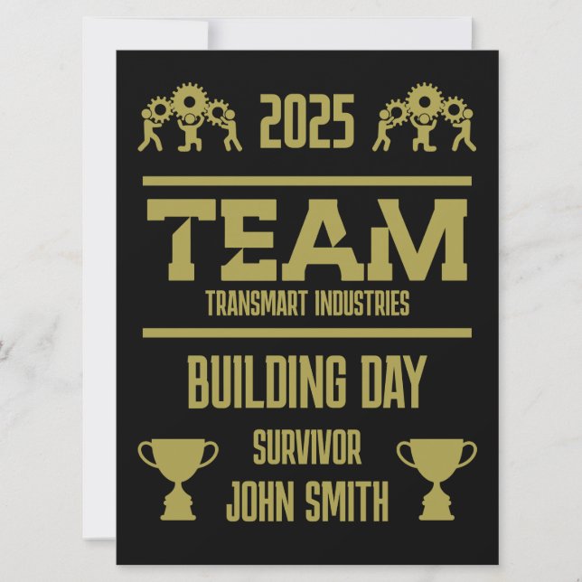 Corporate Team Building Day (Front)