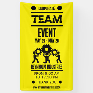 Corporate Team Building Day Banner