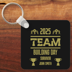 Corporate Team Building Day Key Ring