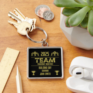 Corporate Team Building Day Key Ring