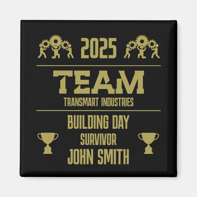 Corporate Team Building Day Magnet (Front)