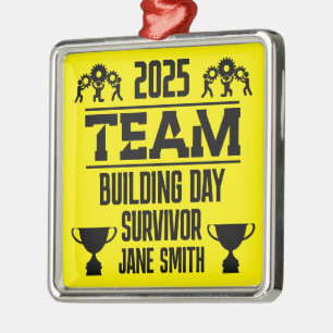 Corporate Team Building Day Metal Tree Decoration