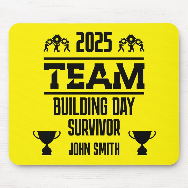 Corporate Team Building Day Mouse Mat (Front)