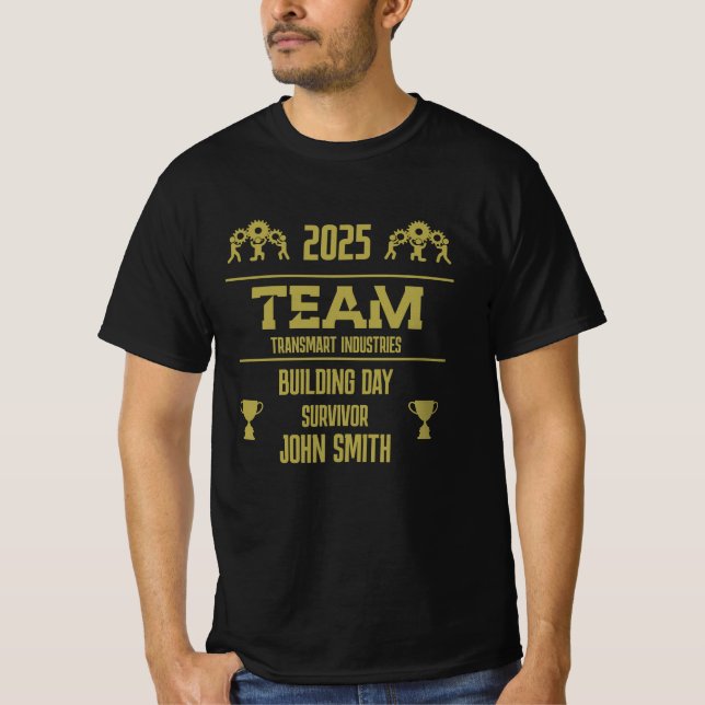 Corporate Team Building Day T-Shirt (Front)