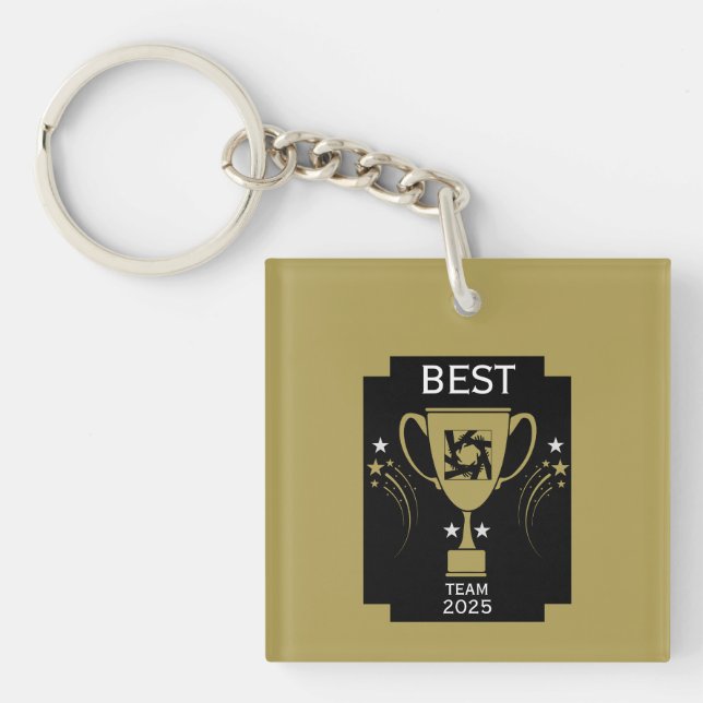 Corporate Team Thanks Key Ring (Front)