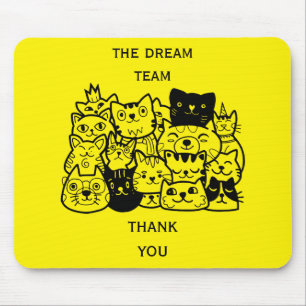 Corporate Team Thanks Mouse Mat
