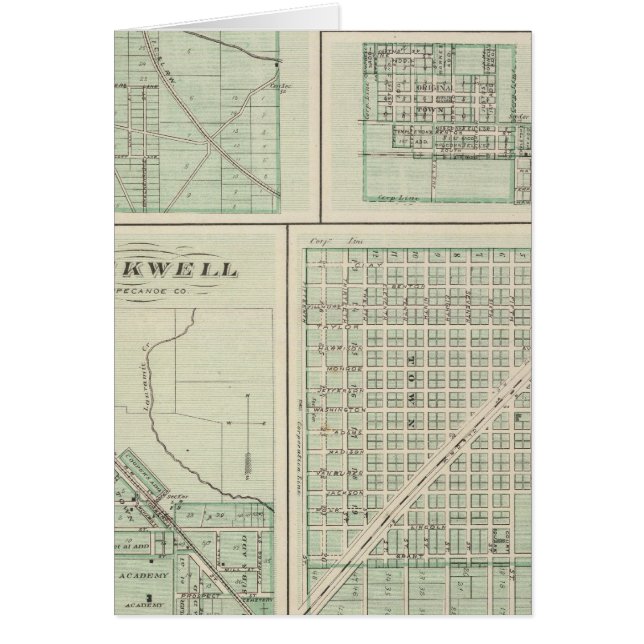 Corporate Town of Fowler, Benton Co (Front)