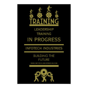 Corporate Training Events Poster
