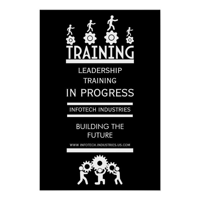 Corporate Training Events Poster (Front)