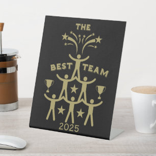 Corporate Work Team Gifts Pedestal Sign