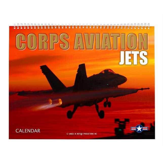 CORPS AVIATION - JETS CALENDAR (Cover)
