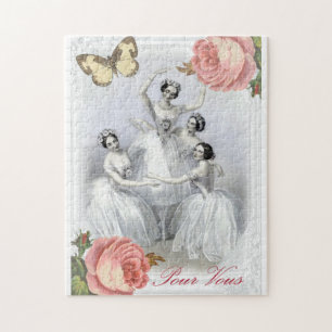 corps de ballet, ballerina, jigsaw puzzle