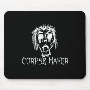 Corpse Maker Halloween Costume Word Design Mouse Mat