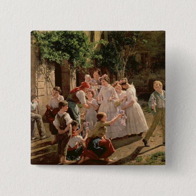 Corpus Christi 15 Cm Square Badge (Front)