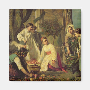 Corpus Christi, 1855 Magnet