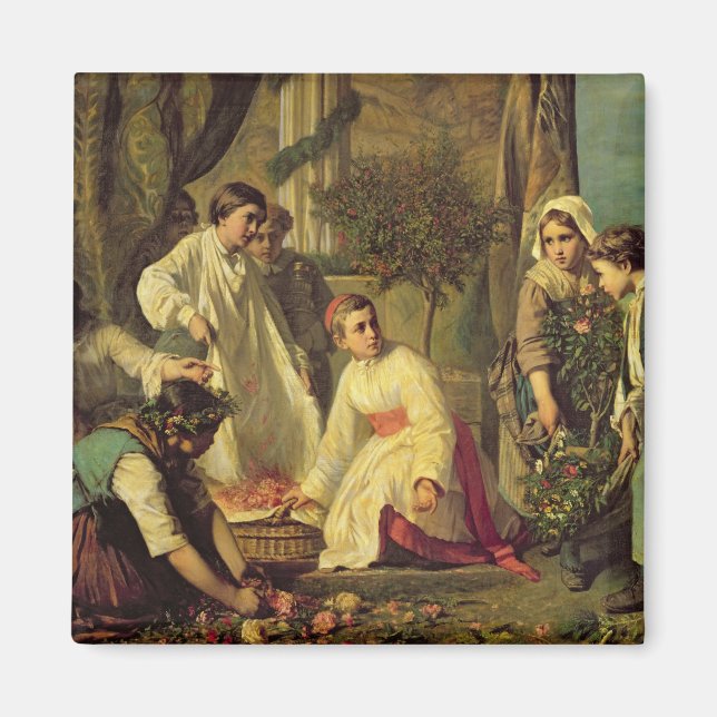 Corpus Christi, 1855 Magnet (Front)