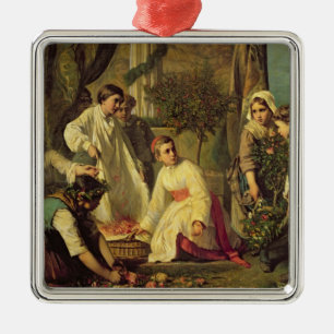 Corpus Christi, 1855 Metal Tree Decoration