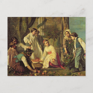 Corpus Christi, 1855 Postcard