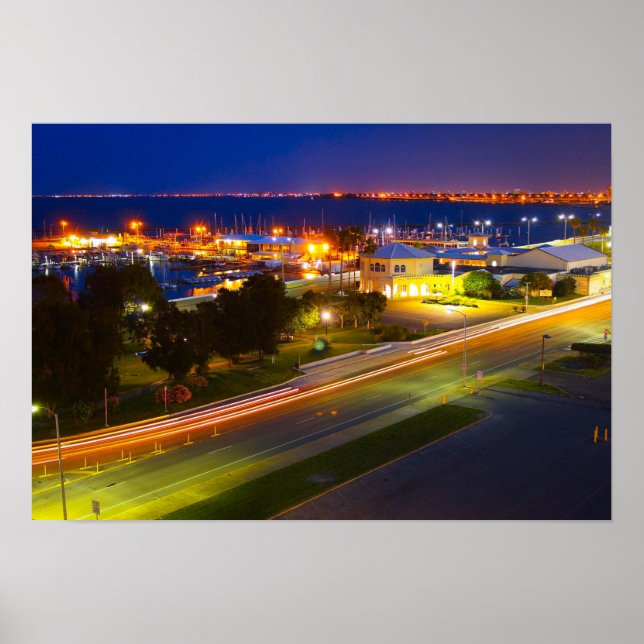 Corpus Christi at Night Poster (Front)