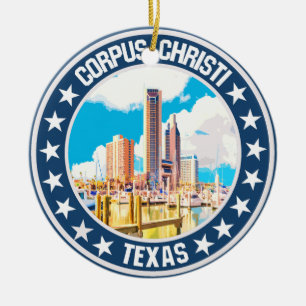 Corpus Christi Ceramic Tree Decoration