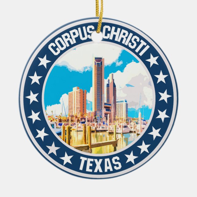 Corpus Christi                                     Ceramic Tree Decoration (Front)