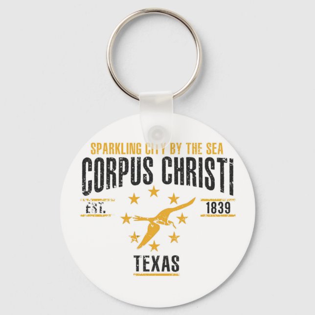 Corpus Christi Key Ring (Front)