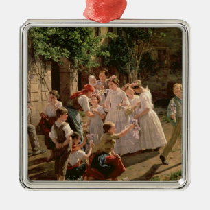 Corpus Christi Metal Tree Decoration