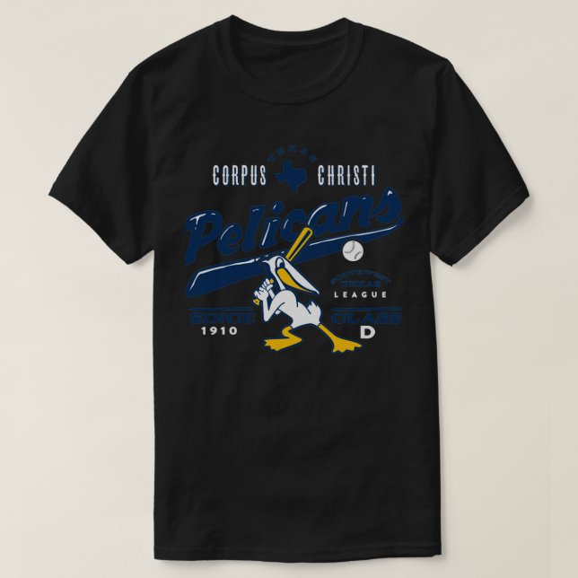 Corpus Christi Pelicans T-Shirt (Design Front)