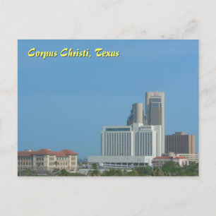 Corpus Christi Skyline Postcard