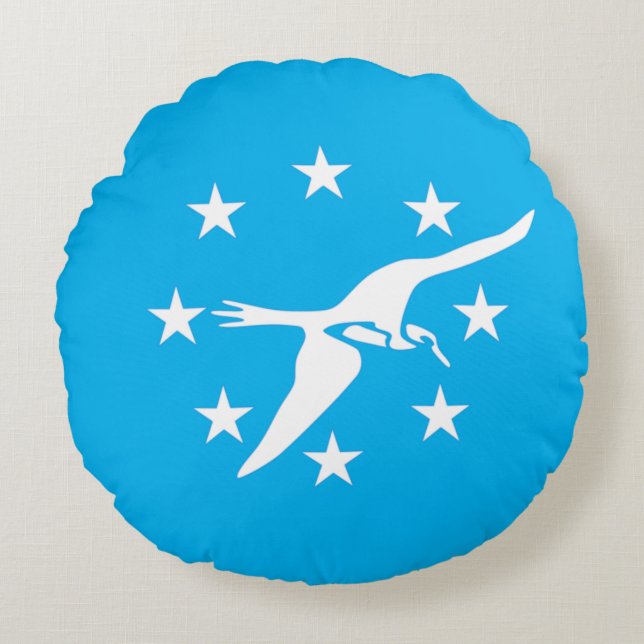 Corpus Christi (Texas) City flag    Round Cushion (Front)