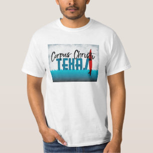 Corpus Christi Texas Surfboard Surfing T-Shirt