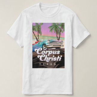 Corpus Christi Texas vacation poster T-Shirt