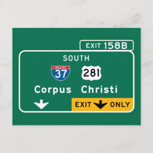 Corpus Christi, TX Postcard
