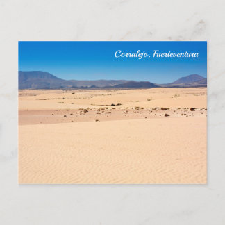 Corralejo park, Fuerteventura - postcard
