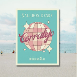 Corralejo Spain vacation retro Postcard