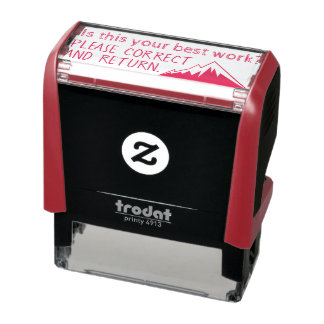 Correct and Return Teacher Stamp