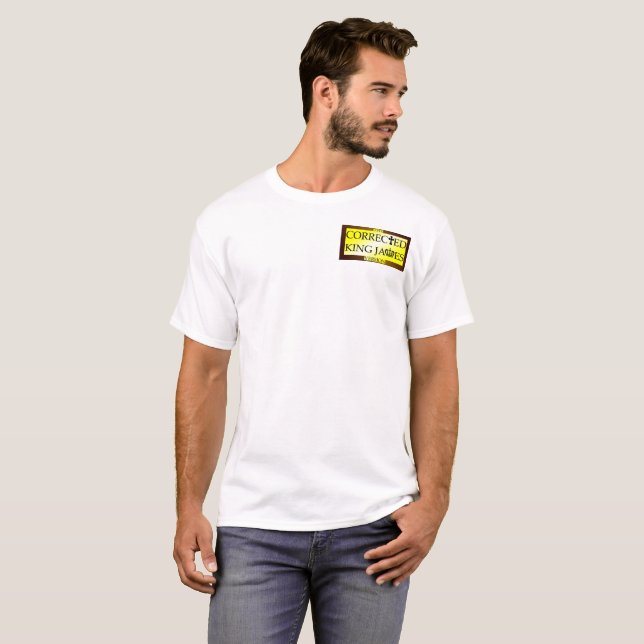 Corrected King James Obadiah 1:1 T-Shirt (Front Full)