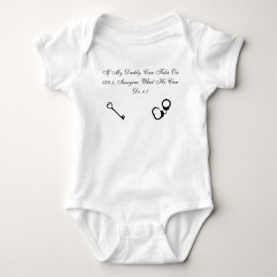 Correction Officer Newborn Ratio Humour Baby Bodysuit