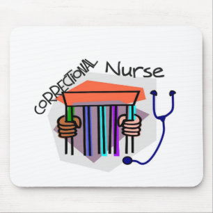 Correctional (Jail Prison) Nurse Mouse Mat