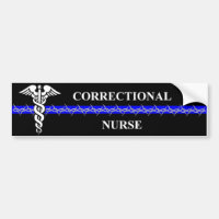 Correctional Nurse Bumper Sticker
